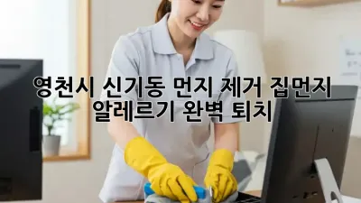 🏡 영천시 신기동 먼지 제거: 집먼지 알레르기 완벽 퇴치! 🤧